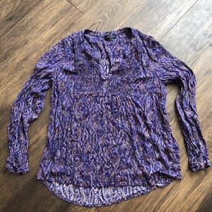 Lucky Brand peasant blouse